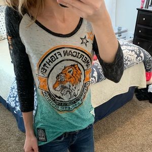 Women’s American Fighter Tee